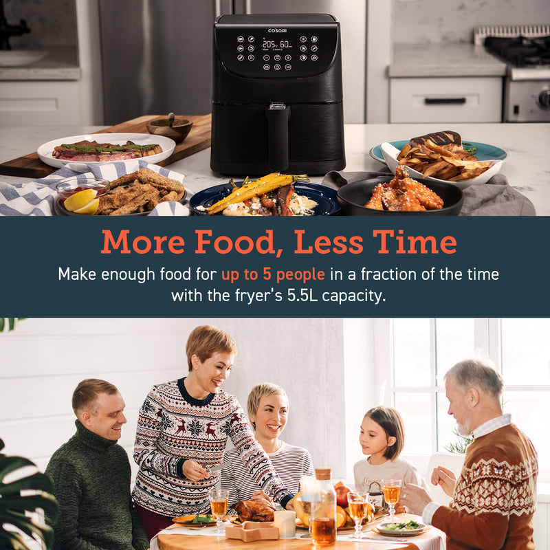 Load image into Gallery viewer, COSORI Smart 5.5-Liter Air Fryer CS158
